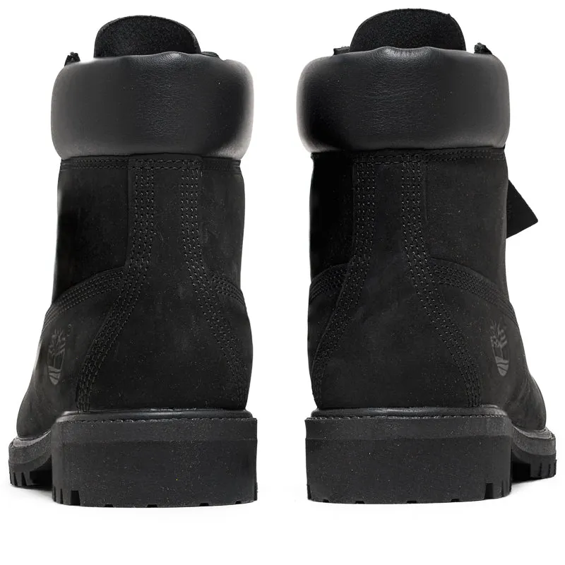 Timberland Premium 6" Lace Up Waterproof Boot - Black Weatherproof