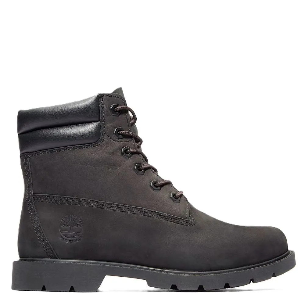 Fast Dry Timberland Women's Linden Woods 6-Inch Waterproof Boot in Black Urban Bold