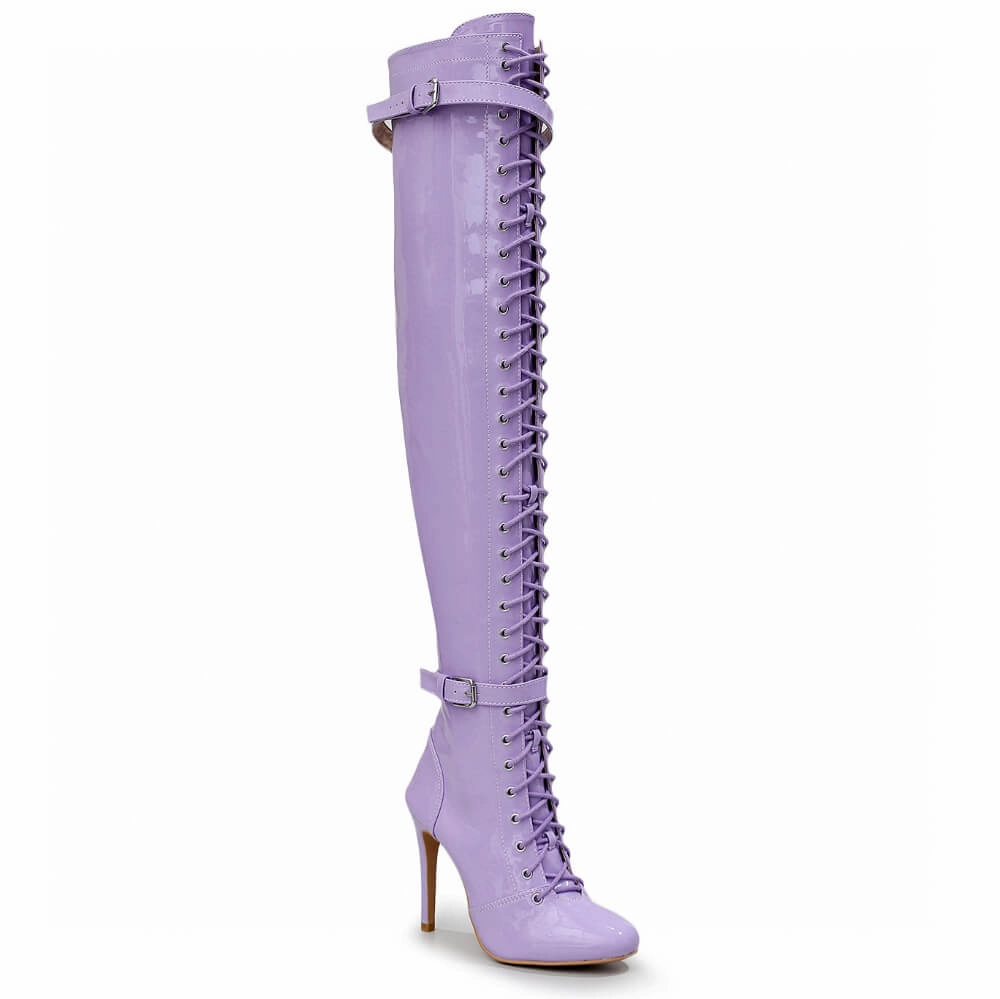 Iconic Craft Omani - Lavender Vegan Patent - Street Sole