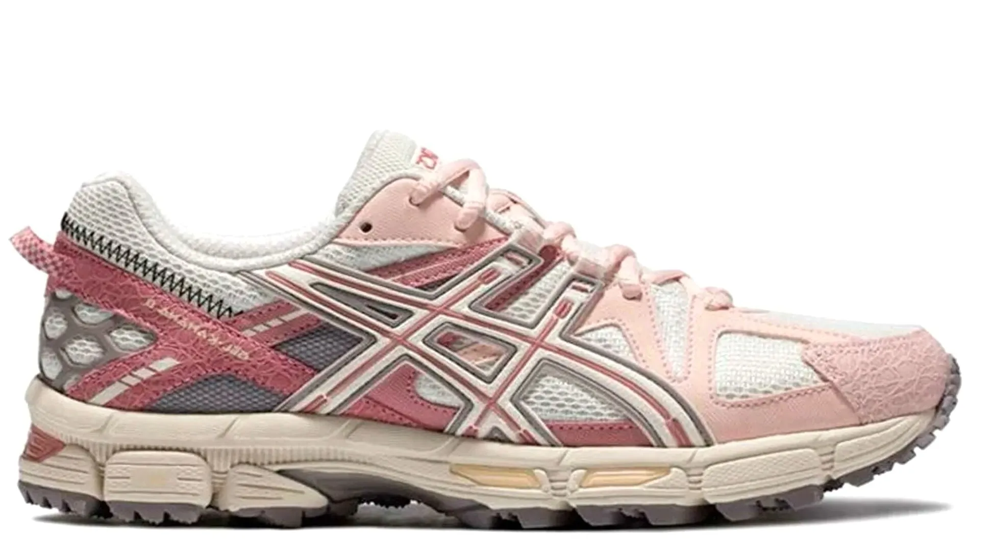 School Day ASICS Gel-Kahana 8 White Pink (W)