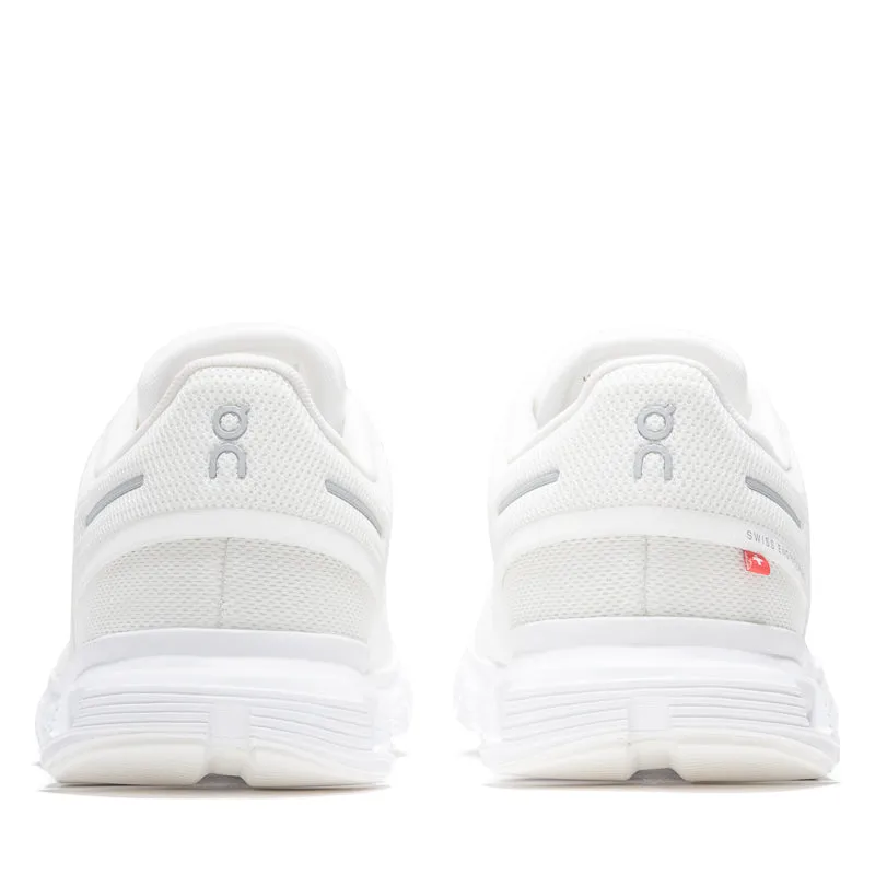 rhinestone - decorated running shoes ventilated upper running shoes Women's On Cloud 6 - White/White