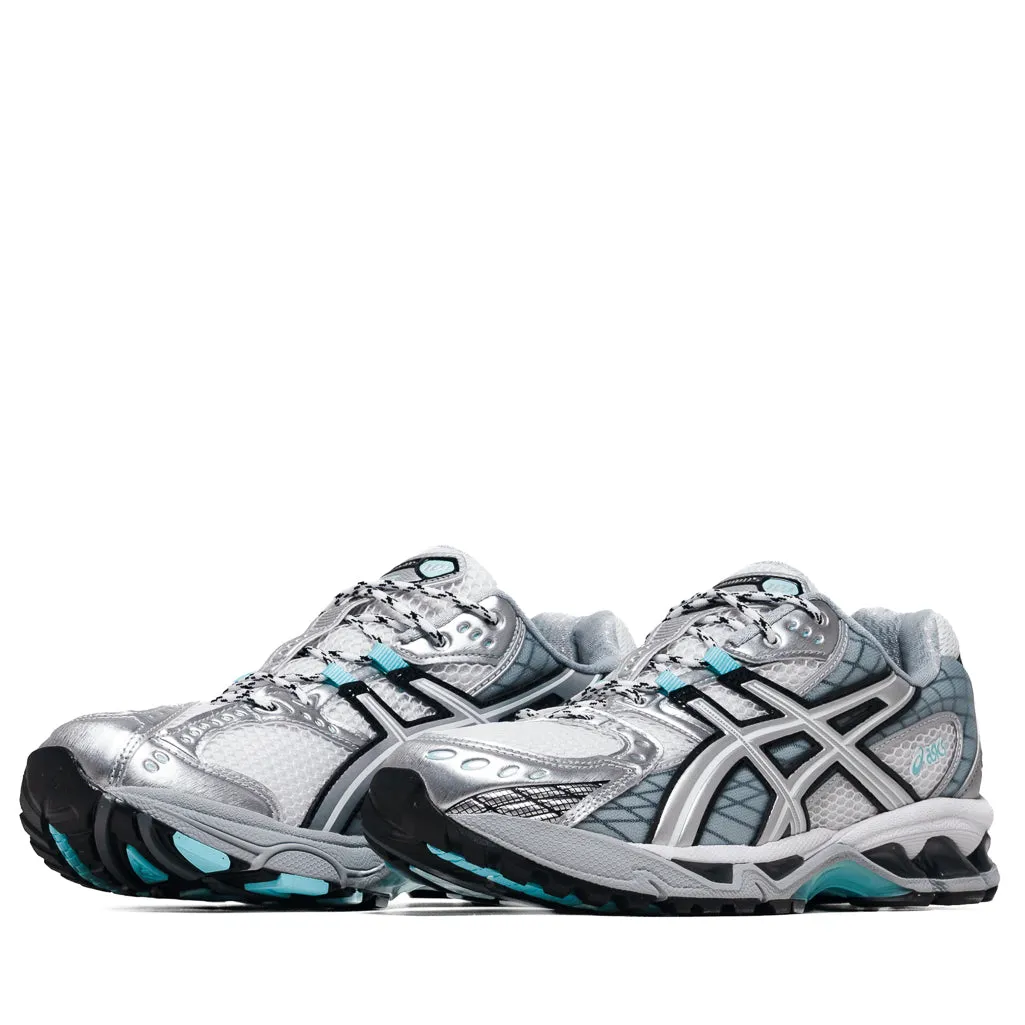 Gym Commute Compression Molded Cushioning Asics Gel-Nimbus 10.1 - White/Piedmont Grey
