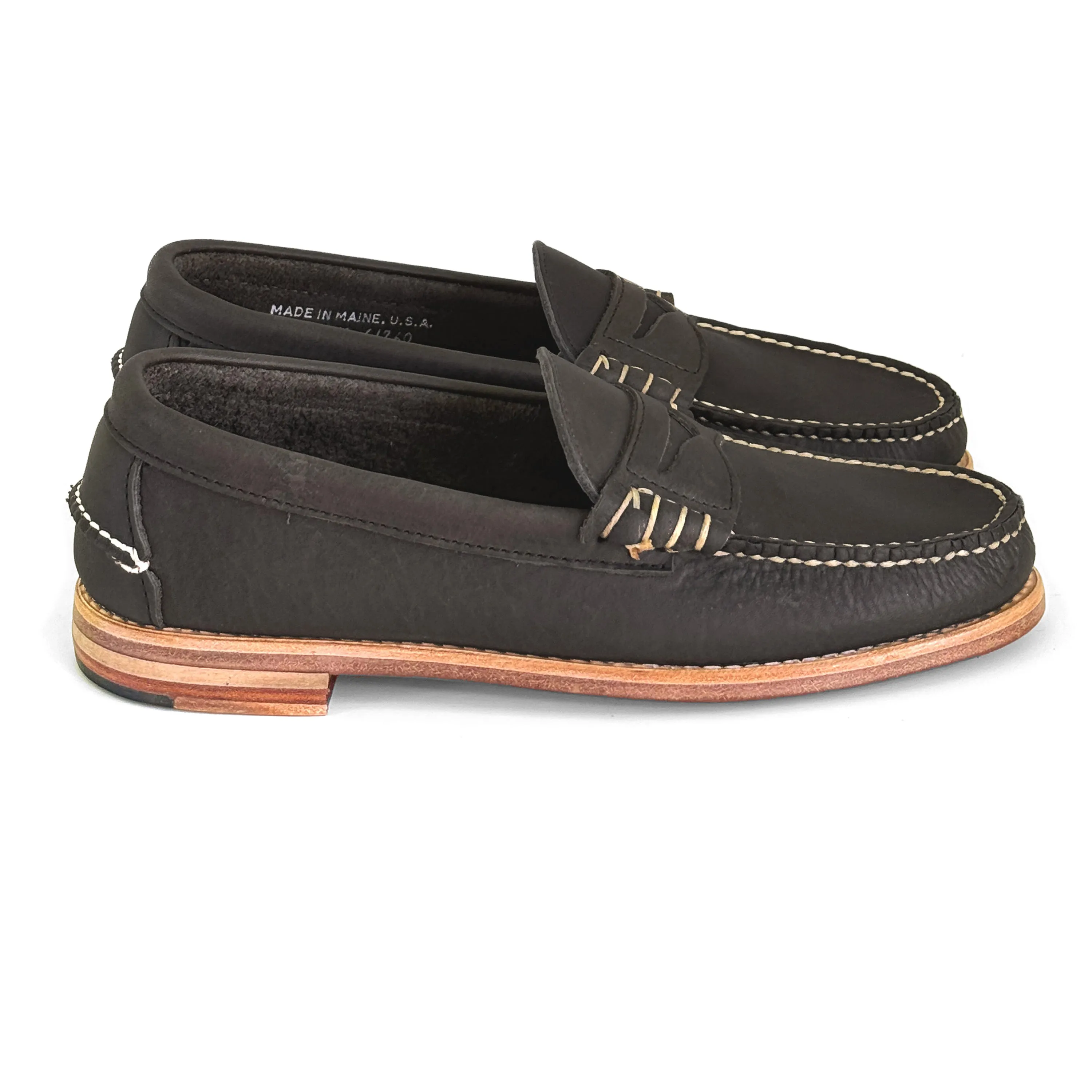 Beefroll Penny Loafer - Charcoal Grizzly Multi-Purpose Comfortable Arch