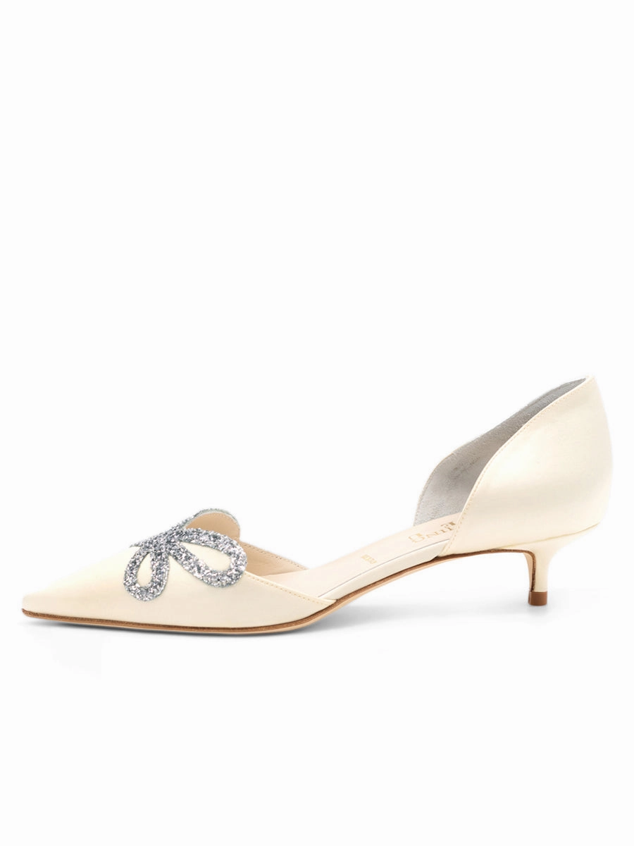 Power Glam Darla d'Orsay Kitten Heel