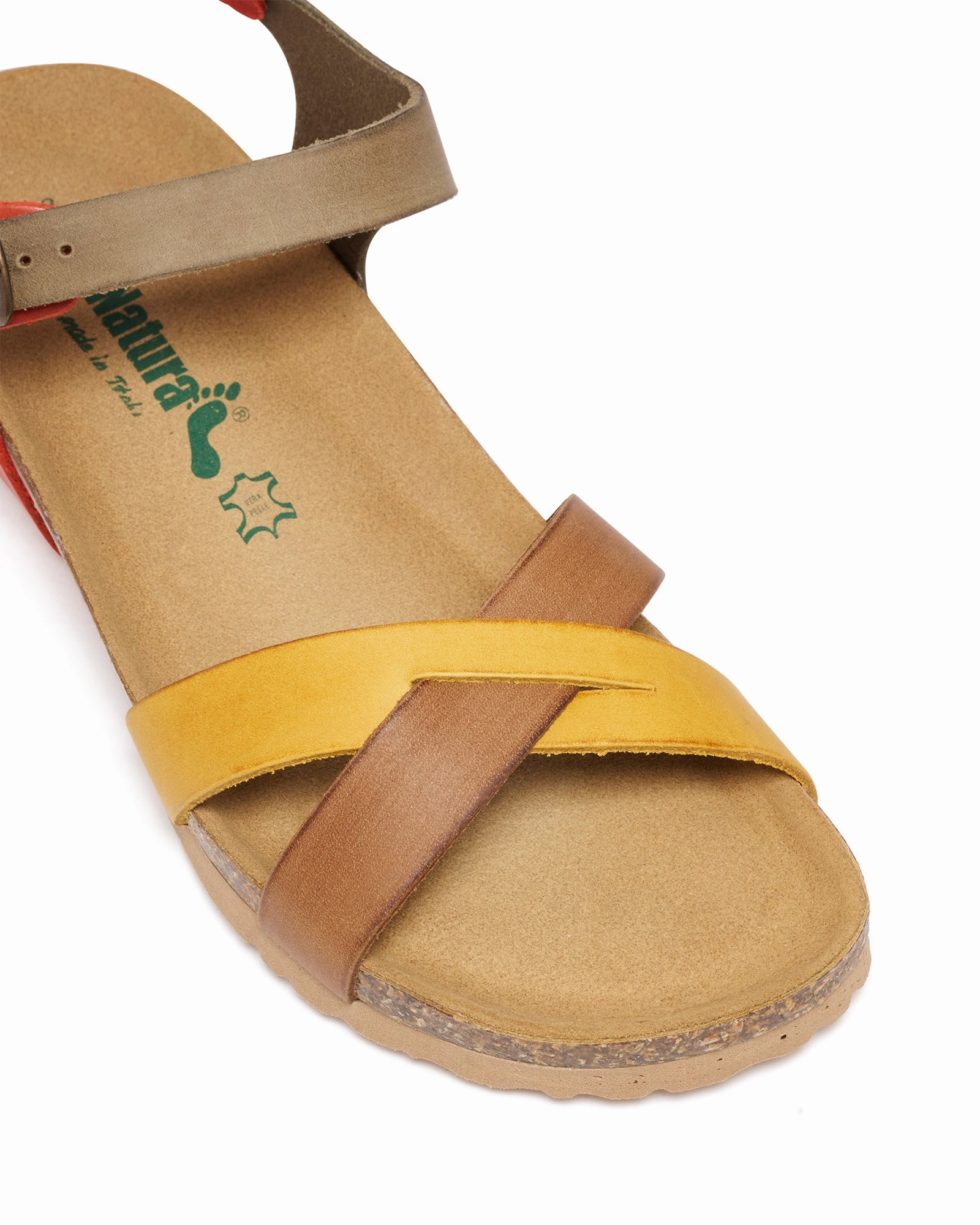 Light Travel Sandals Yellow Warm Tripoli Tan Multi
