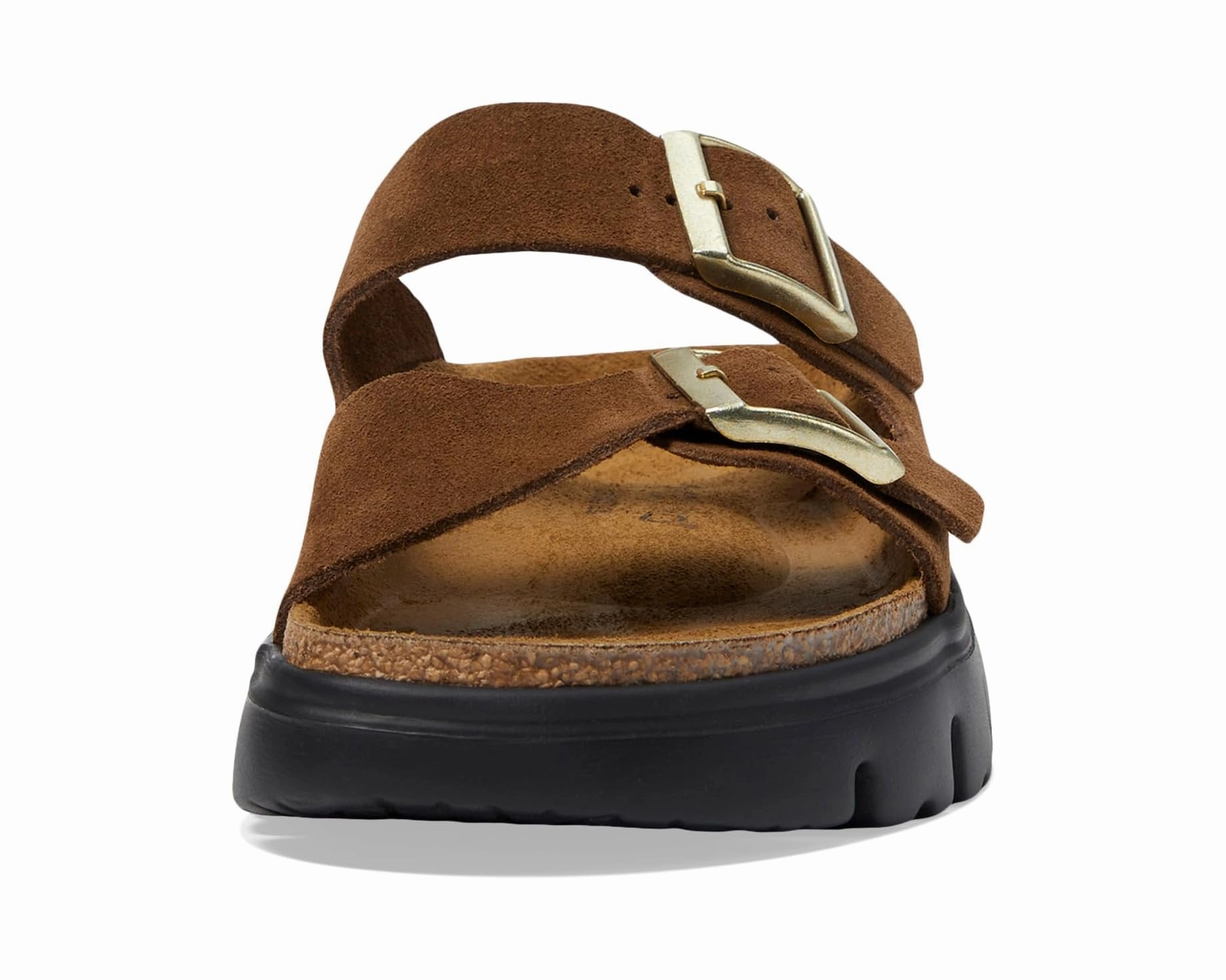 Shore Style Everyday Shoes BIRKENSTOCK ARIZONA CHUNKY - DARK TEA SUEDE