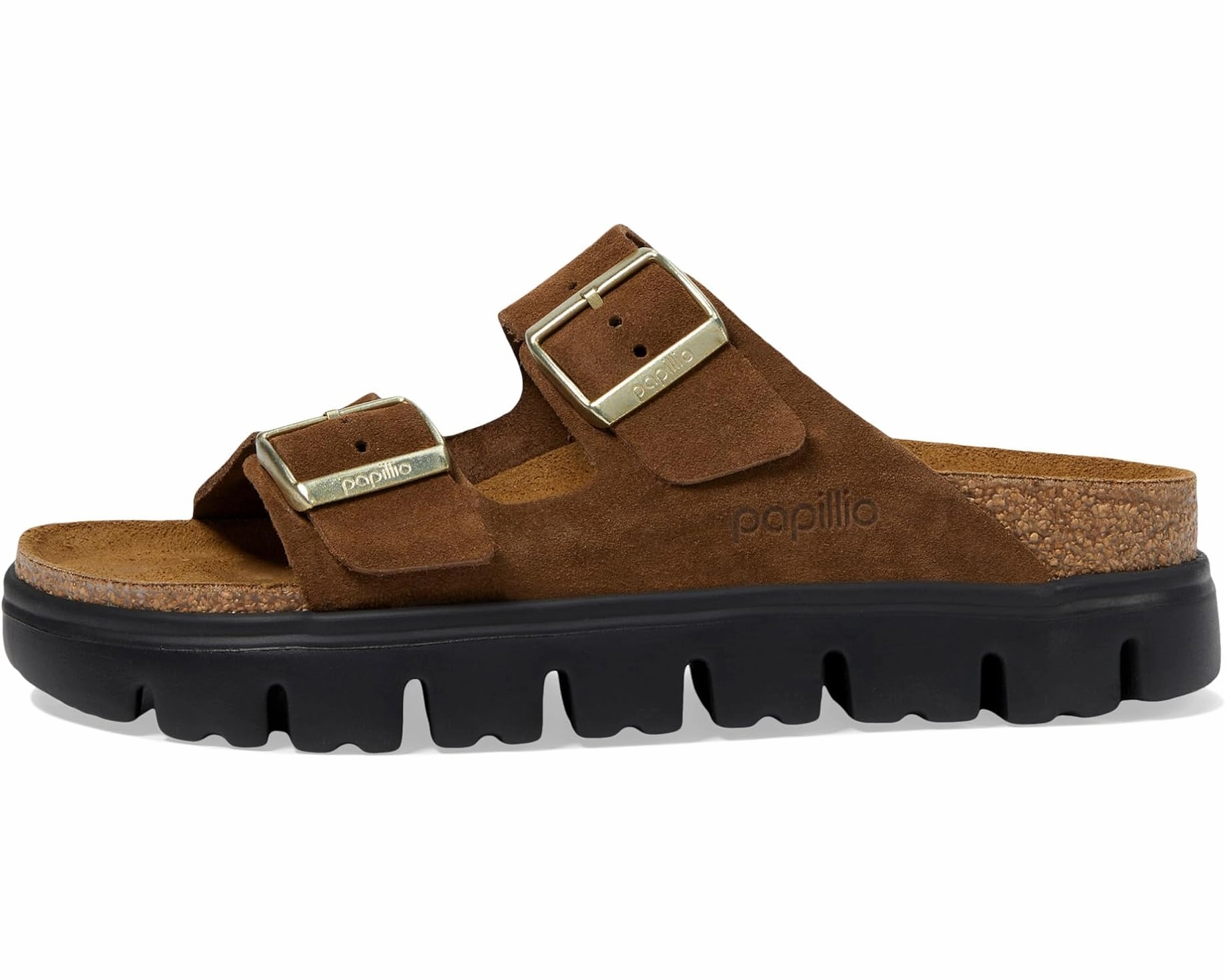 Adjust Strap Urban Escape BIRKENSTOCK ARIZONA CHUNKY - DARK TEA SUEDE