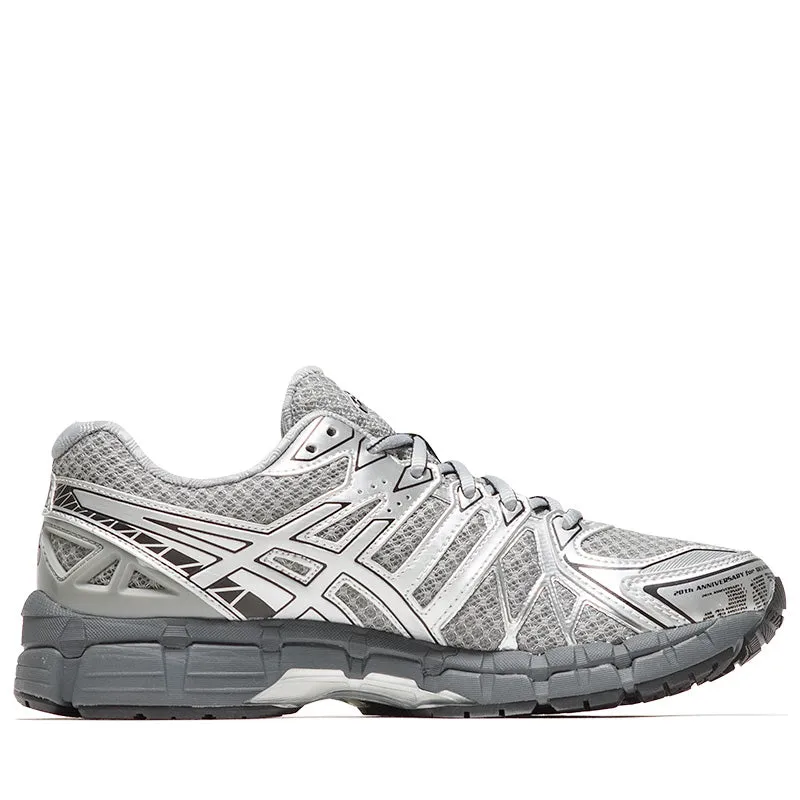 Asics Gel-Kayano 20 - Gravel/Pure Silver Neutral Stance Balanced Quick Grip