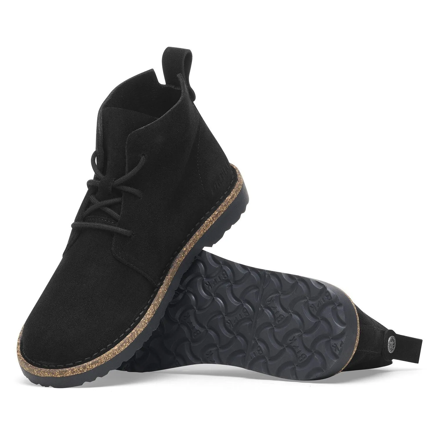 Cold Weather Ready Crisp Layer Uppsala Mid | Men | Suede | Black