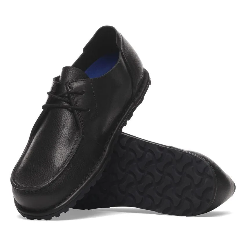 Utti Lace Up | Leather | Black Chic Comfort