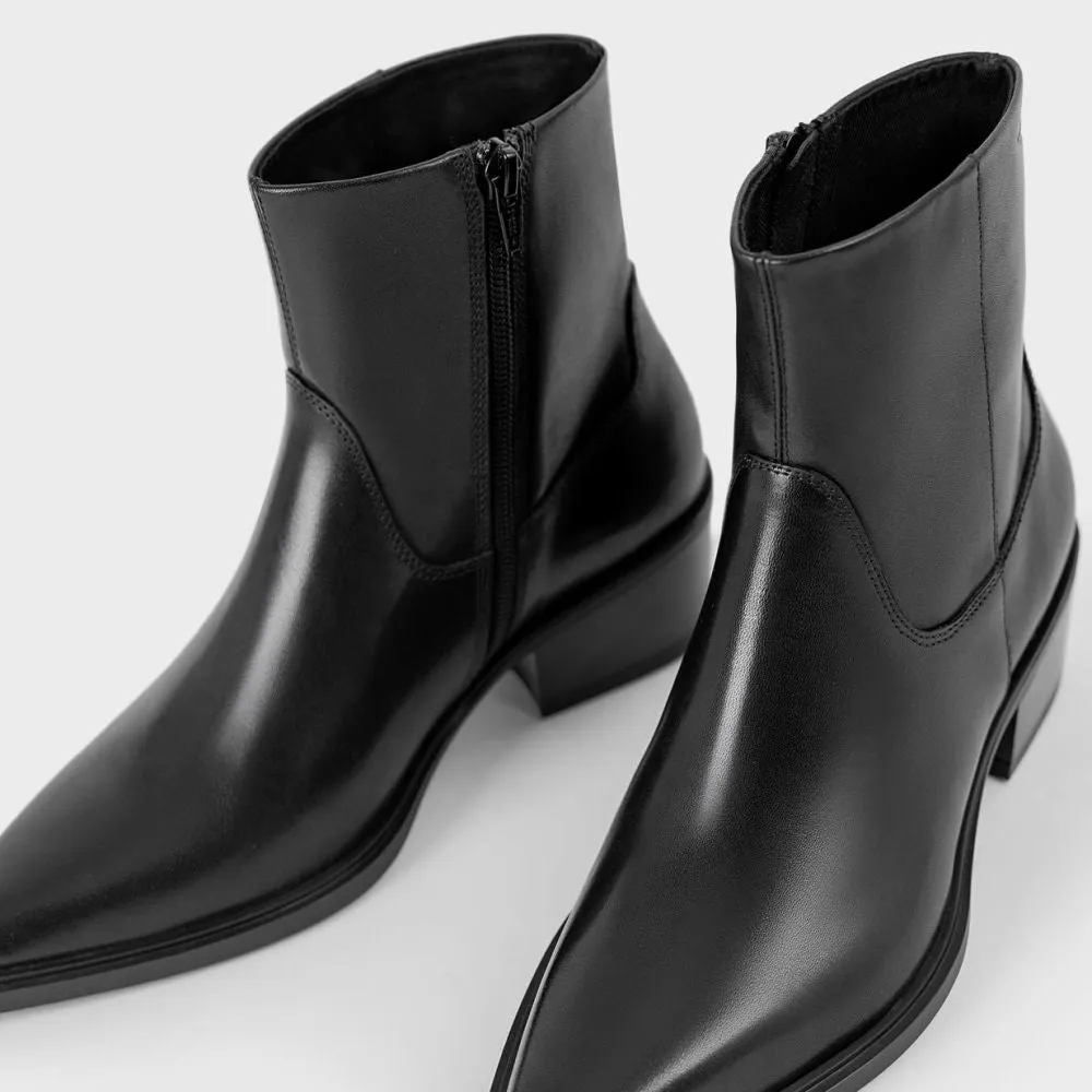 Hiking Boots Removable Vagabond Women's Kelsey Boots in Black Leather