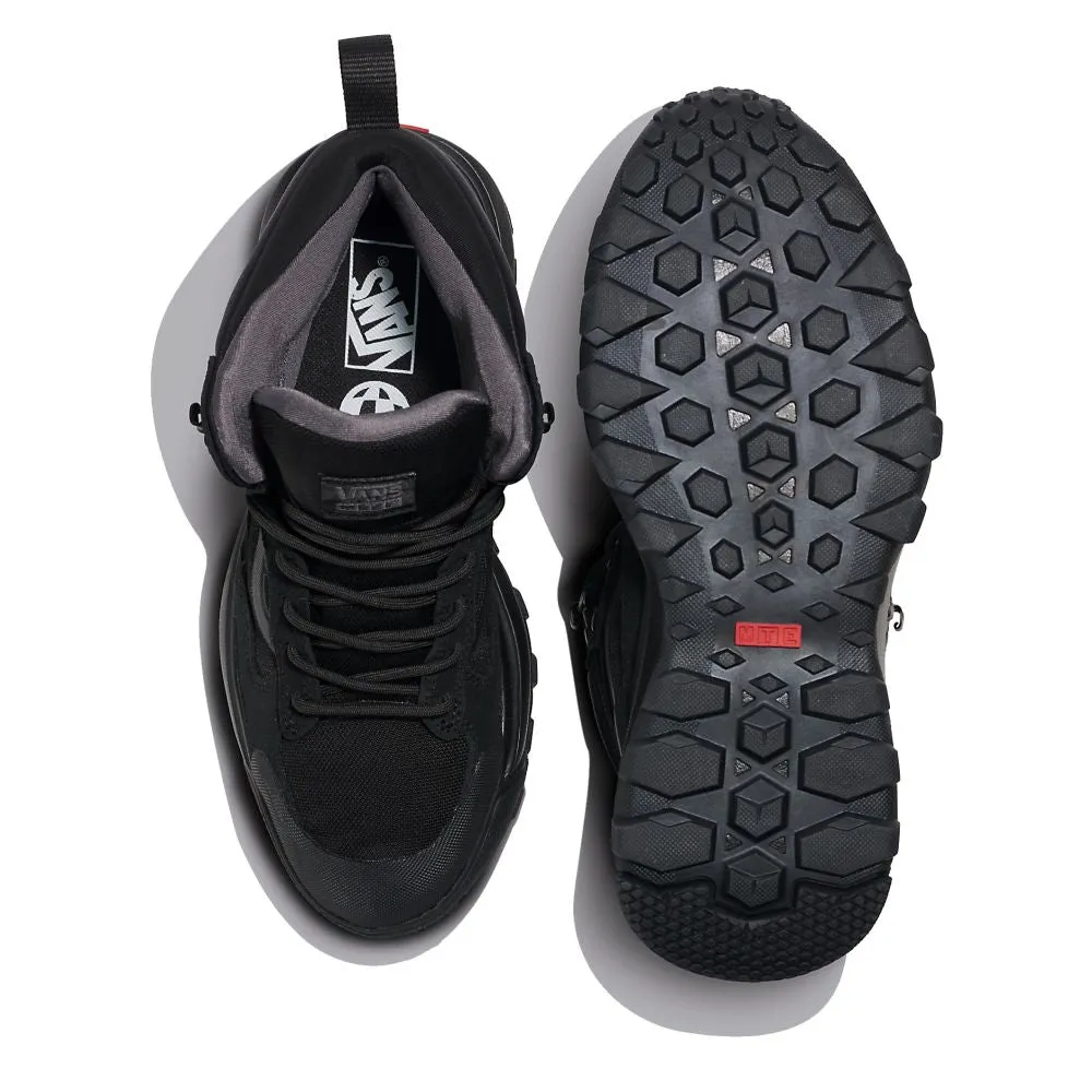 Vans Men's MTE Crestline Waterproof in Black Smart Sole Low Maintenance Waterproof Upper