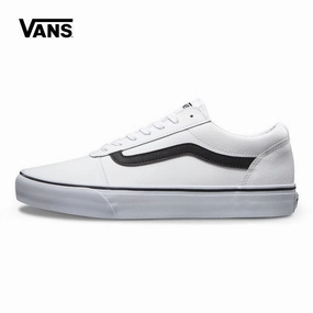 Calm Step All Comfort Vans Men's White Active Ward Low-top Skateboarding Shoes