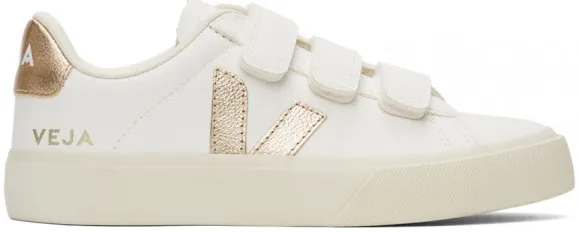 Veja Recife Chromefree Leather ??Extra White Platine?? (W) Galaxy Tone Yoga Base