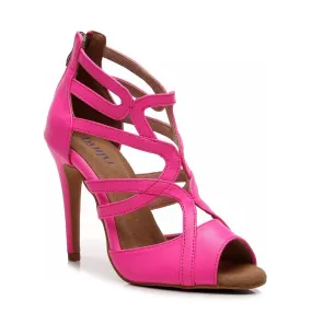 Sleek Glamour Final Pick Vera - Hot Pink Vegan Leather - Street Sole