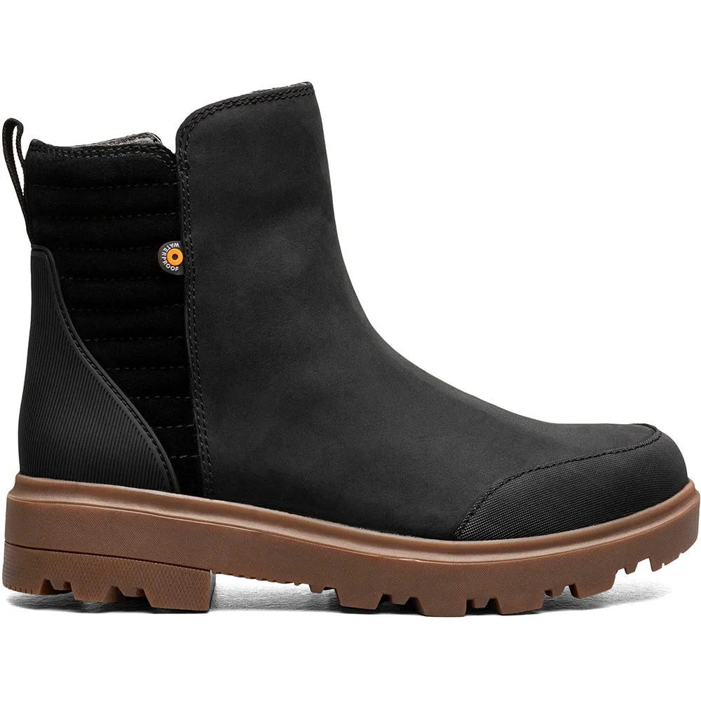 Holly Zip Leather II Statement Piece