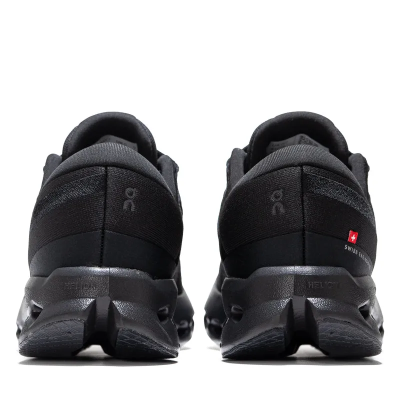 Women's On Cloudsurfer 2 - Black/Black reinforced - structure - robustness shoes