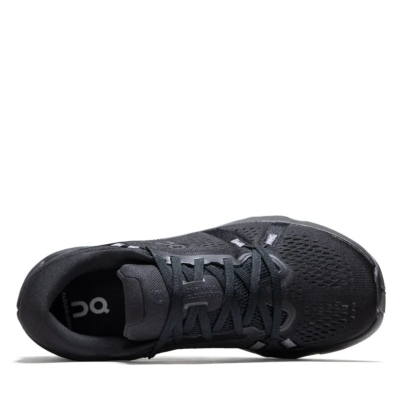 Women's On Cloudsurfer 2 - Black/Black color run running wear graceful - running