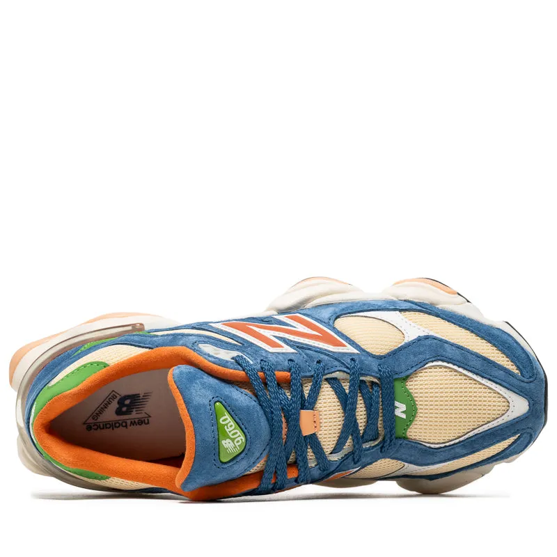 Comfort Strap custom - fit running option New Balance 9060 - Dark Shoreline Blue/Ash Wood