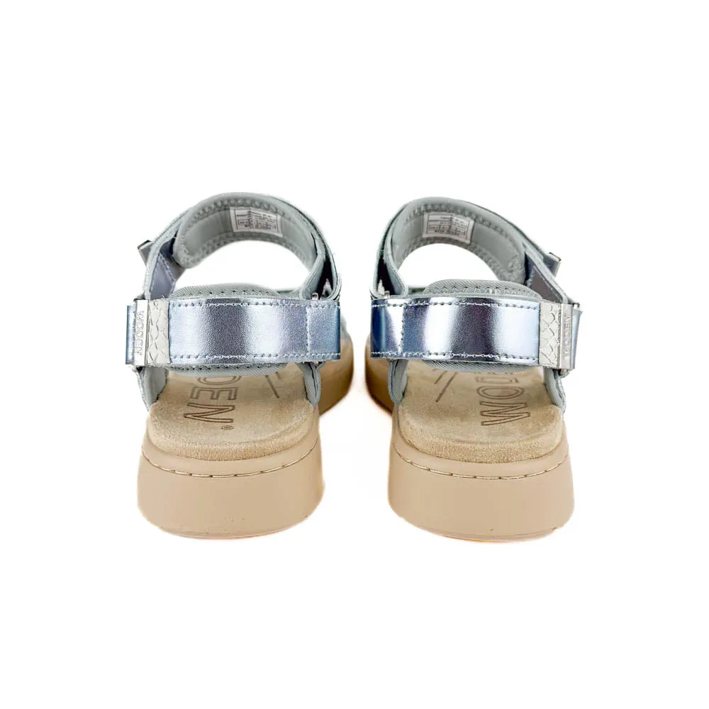 Comfortable Casual Shoes Woden - Line Sandal (Ice Blue)