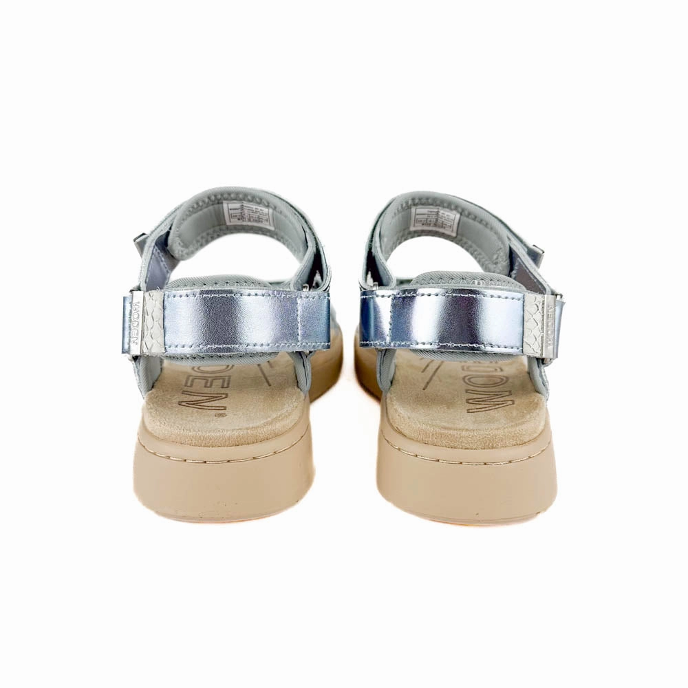 Comfortable Casual Shoes Woden - Line Sandal (Ice Blue)