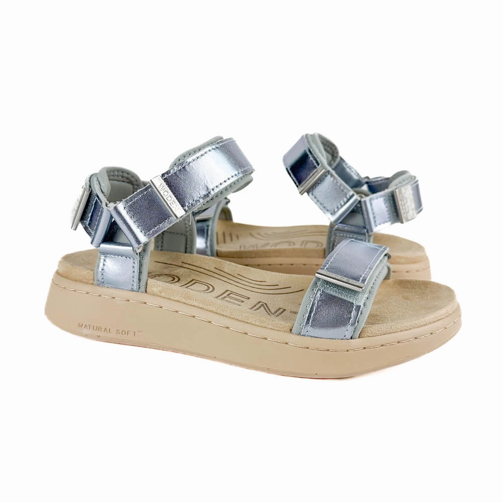 Easy Days Smooth Walk Woden - Line Sandal (Ice Blue)