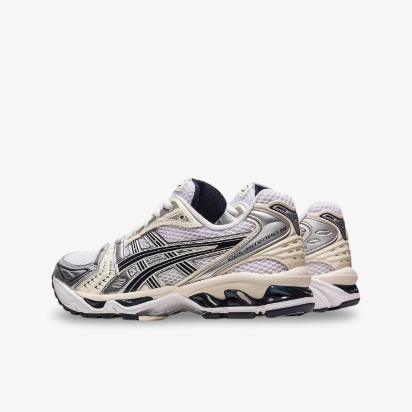 Stable Support Option Selection (Women's) ASICS Gel Kayano 14 'White / Midnight Navy' (2023) 1202A056-109 joint flexibility running shoe improvement Impressive shock absorption