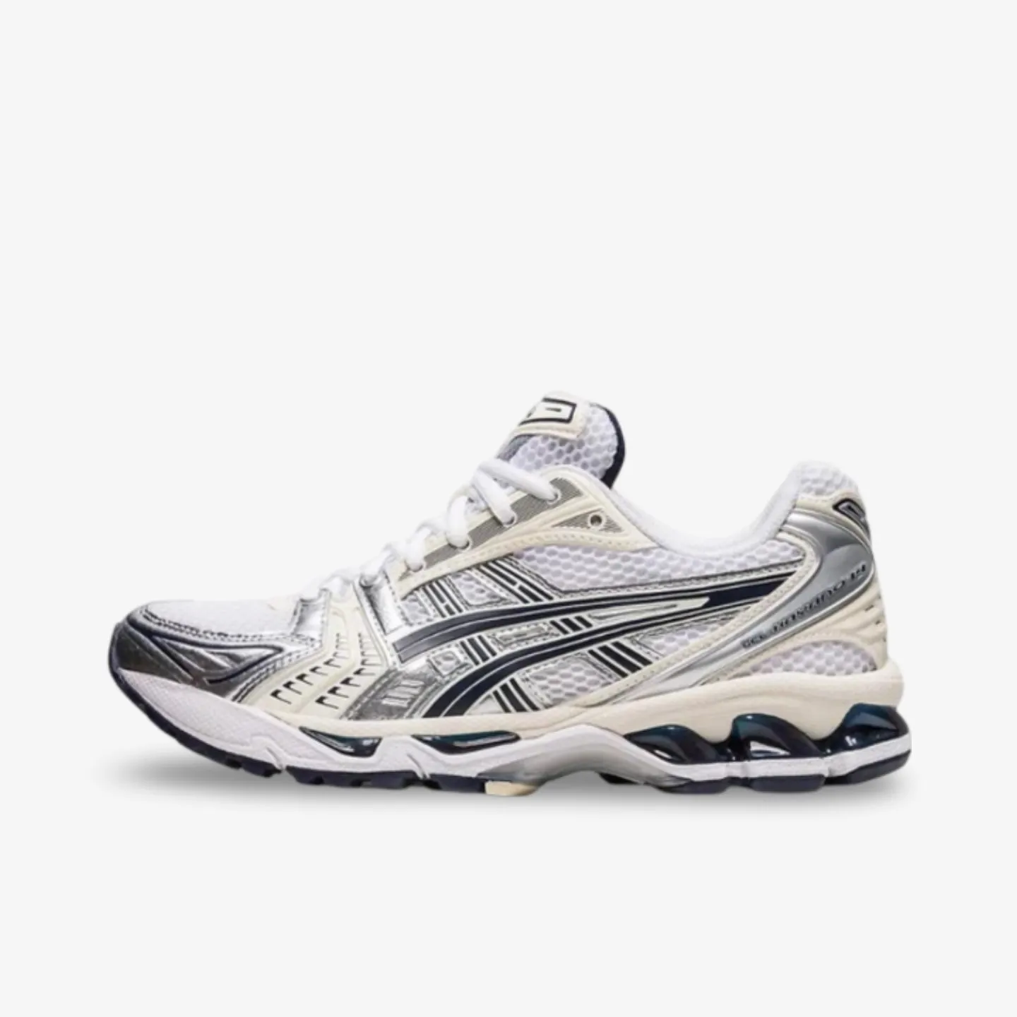 (Women's) ASICS Gel Kayano 14 'White / Midnight Navy' (2023) 1202A056-109 Supportive Wear