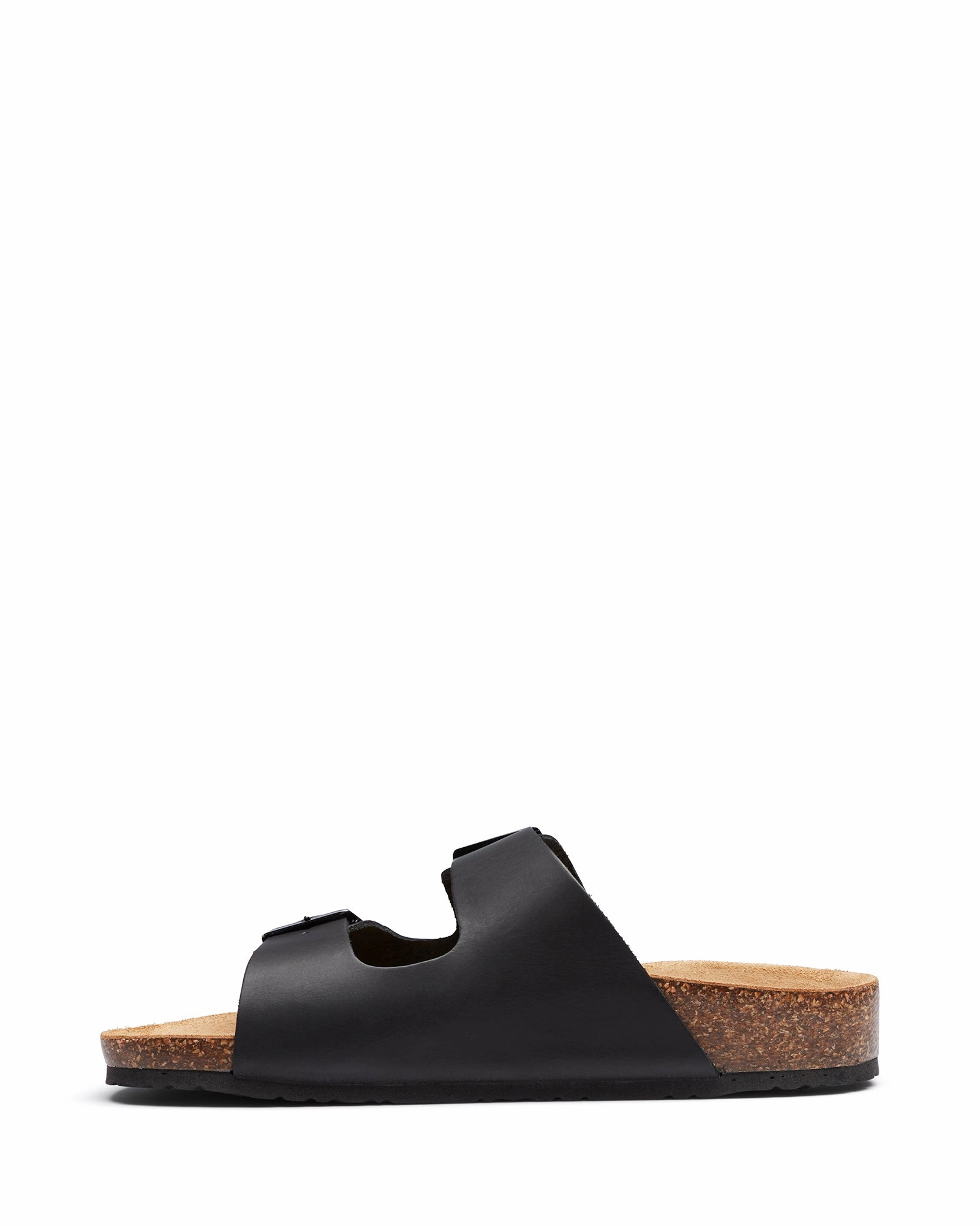 Zenga Black Metal Shine Simple Footwear