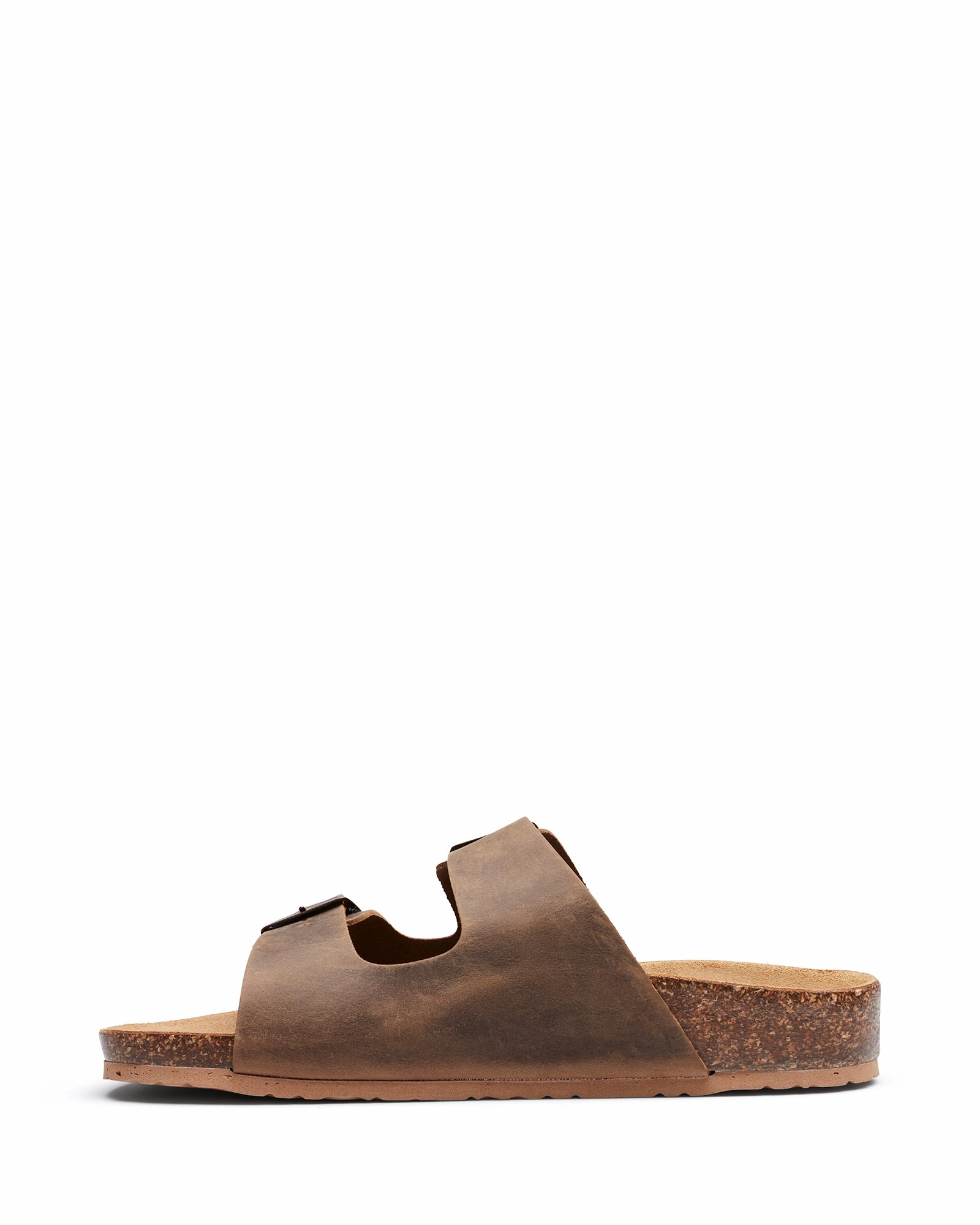 Zenga Brown Summer Flat Shoes
