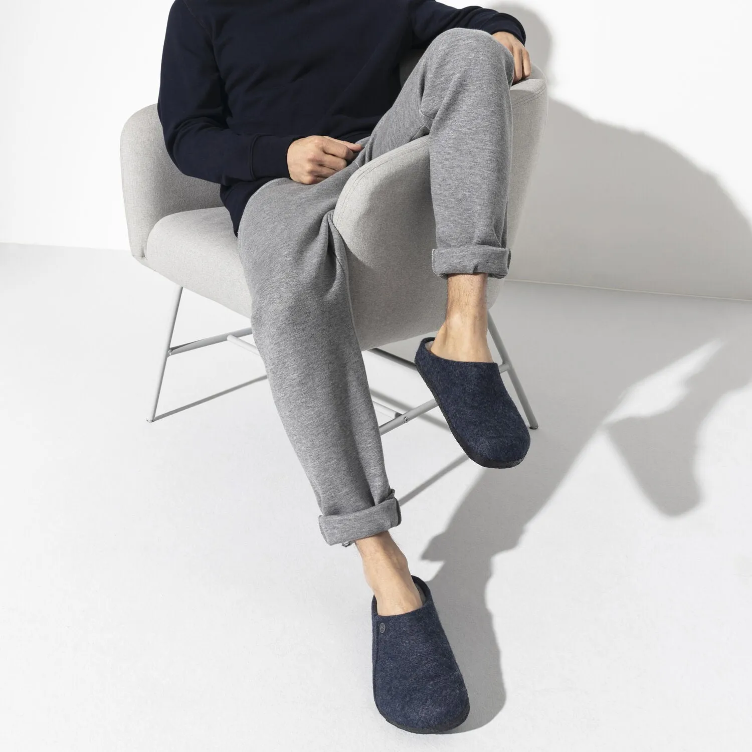 Vital Step Zermatt Shearling | Wool | Dark Blue