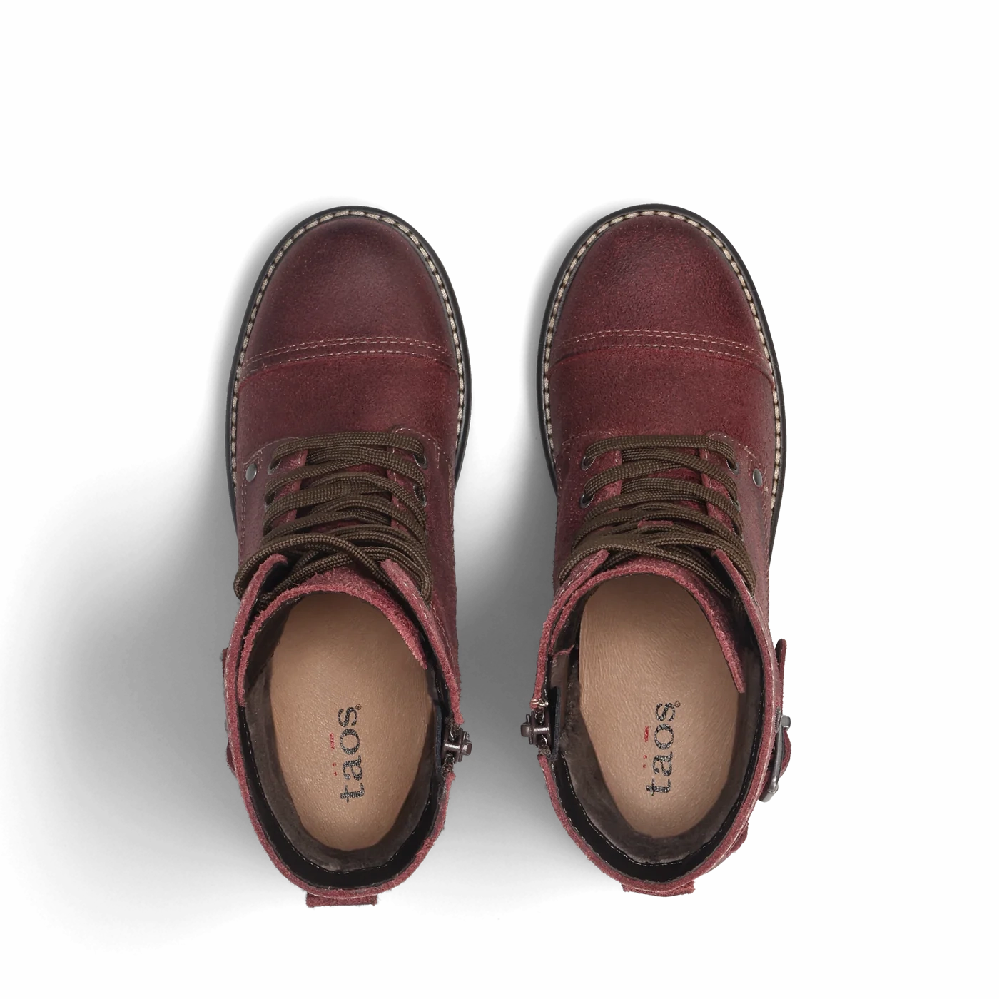 Color Pop Festival Ground TAOS WOMENS CRAVE -  WINE RUFFOUT