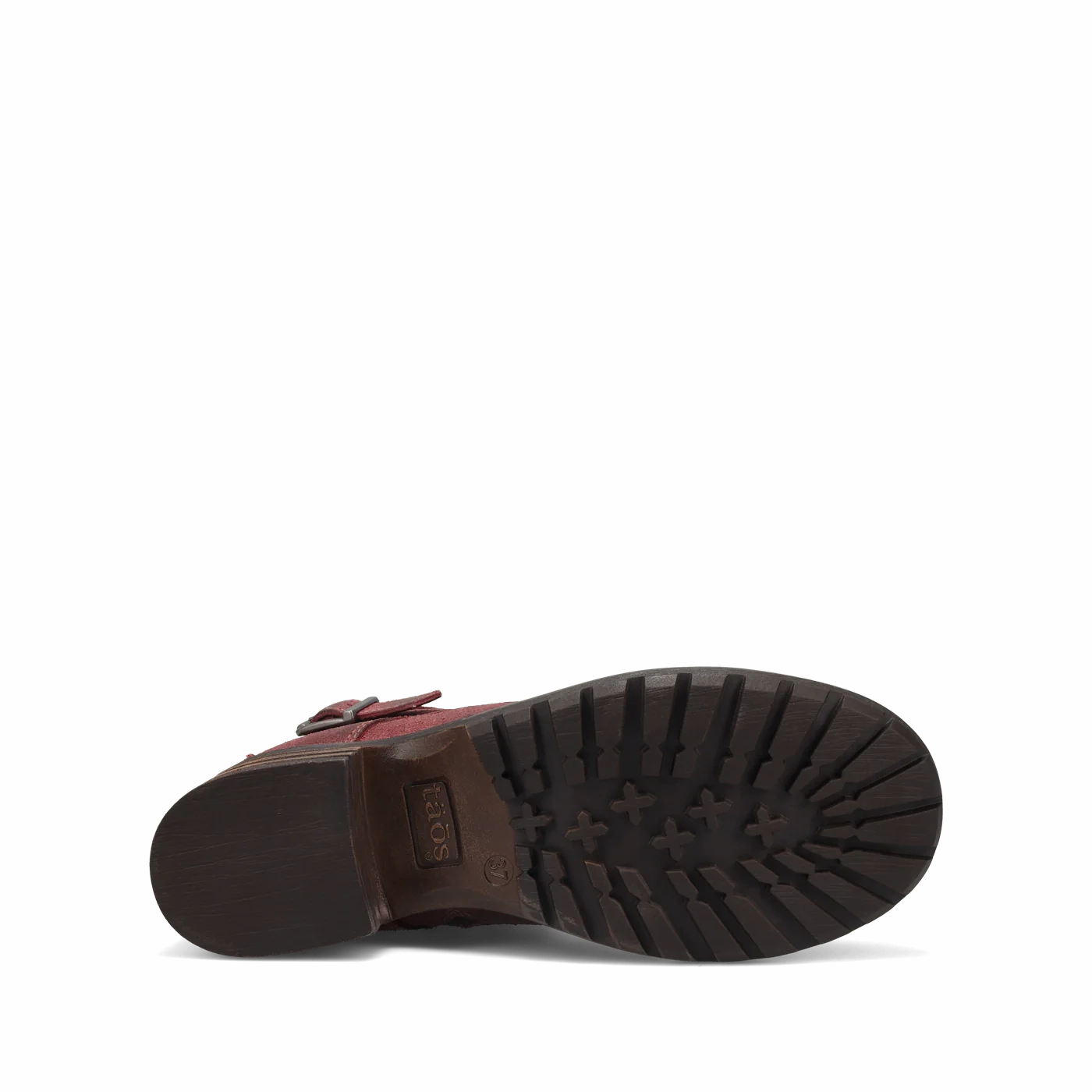 TAOS WOMENS CRAVE -  WINE RUFFOUT Classic Appearance Comfort Padding